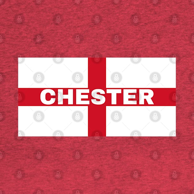 Chester City in English Flag by aybe7elf